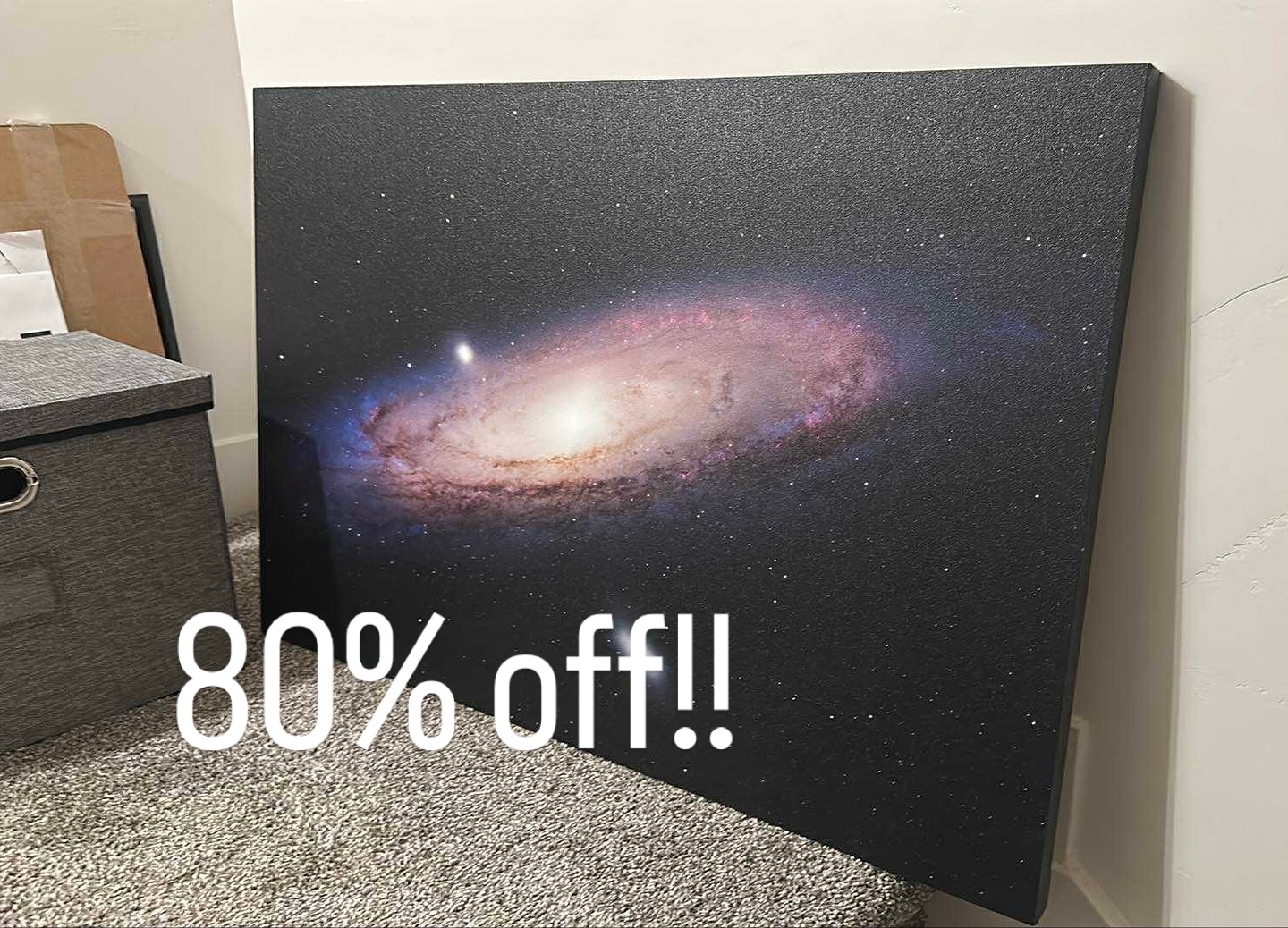 Interested in a canvas print of some of my astrophotography? CVS is doing a ridiculous 80% off sale right now on 16x20” and 24x36” prints! That means you can own a 16x20” for only $60 plus shipping, and a whopping 24x36” canvas for only $115 plus shipping. Despite what you might think, these canvases still look great. Let me know if you want one. Take a look through the available images at www.utah-astro/portfolio, and let me know. I can send you a mockup of what it would look like as a canvas.