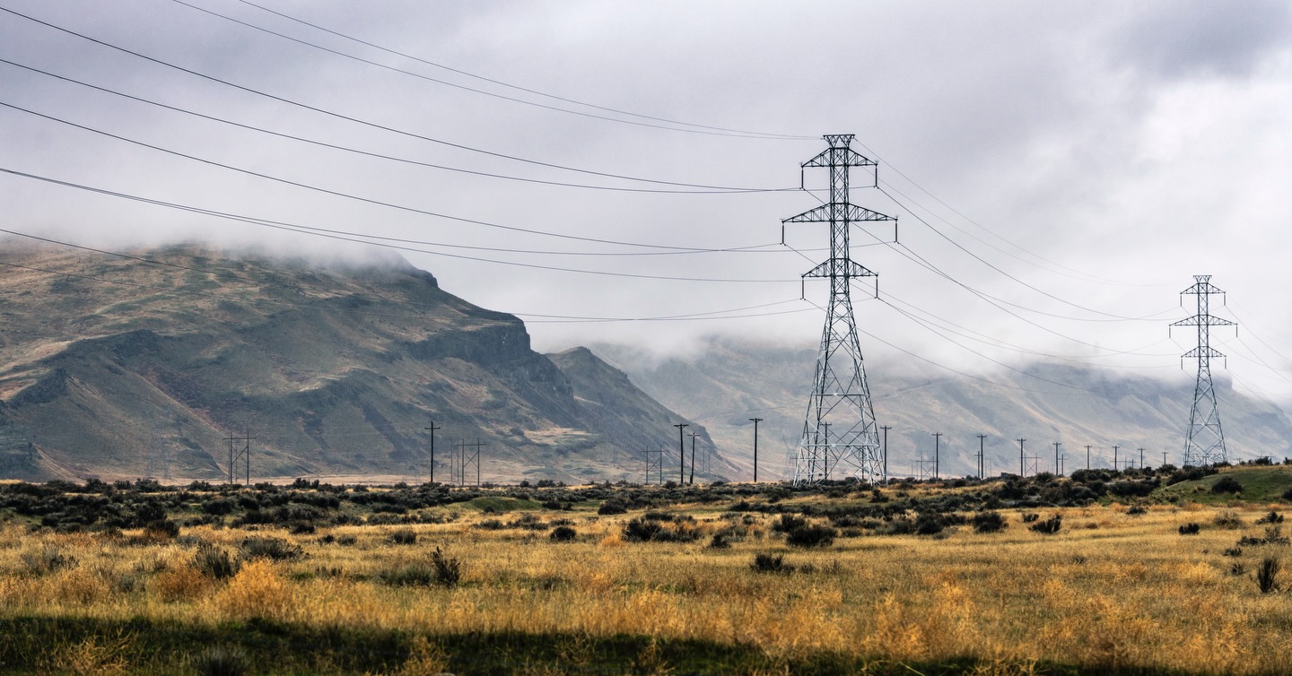 I made it to the Kitsap Peninsula in Washington in one piece. Today’s drive from Kennewick was…. not fun. Two extra hours crawling on snowy roads through Snoqualmie Pass and almost being run off the road by a semi (and getting blinded three times by semis splashing massive amounts of snow on my windshield). However, before the weather took a downturn, I came across this scene and was struck by the dark and brooding beauty of it. I actually doubled-back to capture this photo. At least undone driving for a bit, lol.