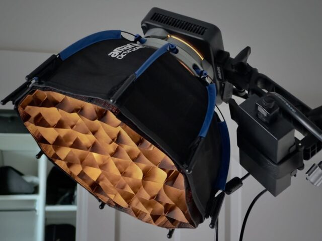 I picked up the Amaran Ray 120c, and I have to say, this is a killer light. Super bright, weather sealed, and lightweight….. or…. at least the light itself is. The light head is only about 600g, which is crazy for a light with a 120W light engine (140W max draw). That said, the stand adapter, AC cable, and AC adapter are a whopping 1,318g, more than double the weight of the light. What’s worse is that most of that weight is up by the head, making it a problem when booming with a lightweight stand. This light can run off of USB power though, so, a 140W GaN USB charger, a 10’ 240W USB cable (I have a 20’ one as well now), and a lightweight stand adapter, and I’ve now dropped that to 36% of the original accessories’ weight. My boom stand has gone from wobbly and probably needing a counterweight to being just fine as-is. *sigh* Amaran, do better.

Btw, for those considering this light, know that a lot of your existing Bowens mount modifiers aren’t going to work. The mount is shallower, so a lot of them physically won’t fit despite being made by Aputure or Amaran and supposedly all being Bowens mount. I haven’t tried my Amaran Spotlight SE yet but the official compatibility guide says it’s not compatible, possibly due to the fact that the Spotlight SE is made for lights that place the COB further forward into the mount, creating a different backfocus. Honestly, if the light itself wasn’t so amazing, I’d say Amaran screwed up royally on this light. Great light, terrible included accessories and terrible compatibility with existing accessories.