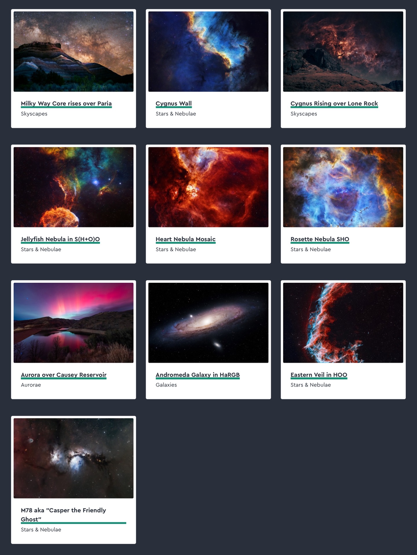 I finally managed to get my entries in for the ZWO Astronomy Photographer of the Year awards. Fingers crossed I at least get short-listed. Short list comes out in April but the awards don’t come out until September.