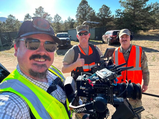 It’s been an awesome shoot this week filming at the US Air Force Academy during Basic Cadet Training. Heading home today to get prepped for another adventure next week! I can’t wait to show y’all the footage from this project. We’re at over 12TB of 8K raw footage for a 60-second commercial, but it’s looking amazing. We should be releasing this fall after the main controlled action shoot in September. (📸 by TSgt Rob Harnden and me)